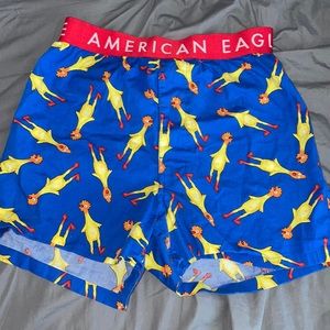 Womens American eagle boxer shorts pajama shorts size xs never been worn